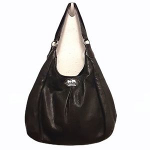 Coach leather hobo bag